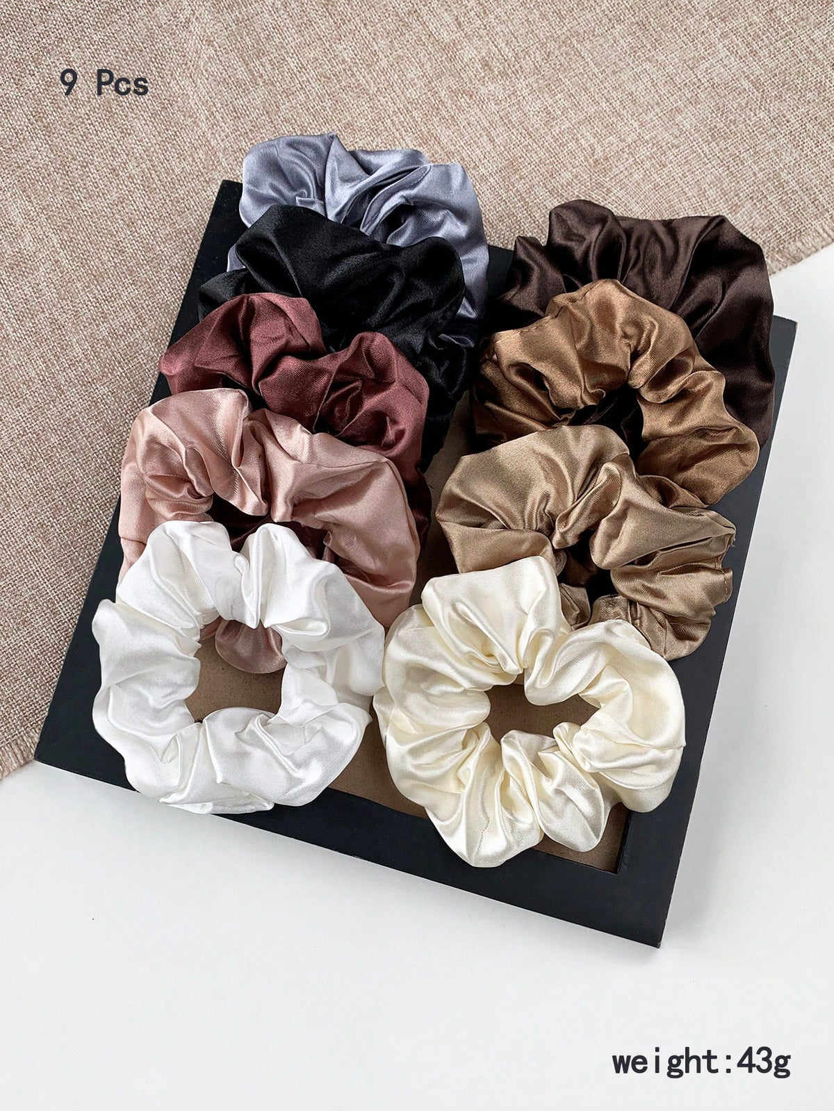 Maillard Hair Rings - 9 Piece Set - Maillard - 9 Large Hair Rings