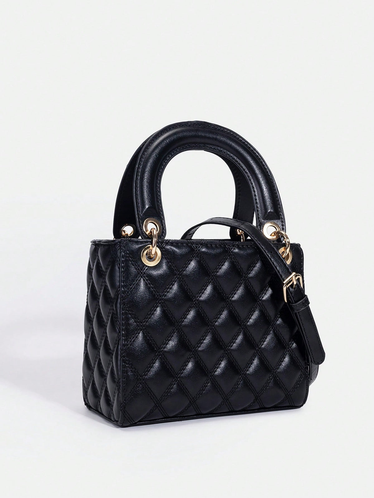 Girls' Sequin Elegant Shoulder Handbag Collection - Diamond Black - Sequined - M